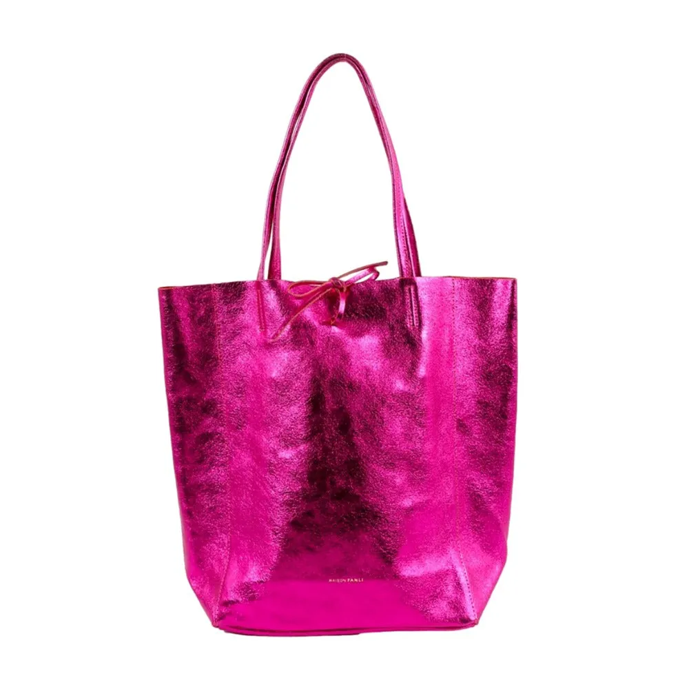Maison Fanli Large Leather Tote Bag