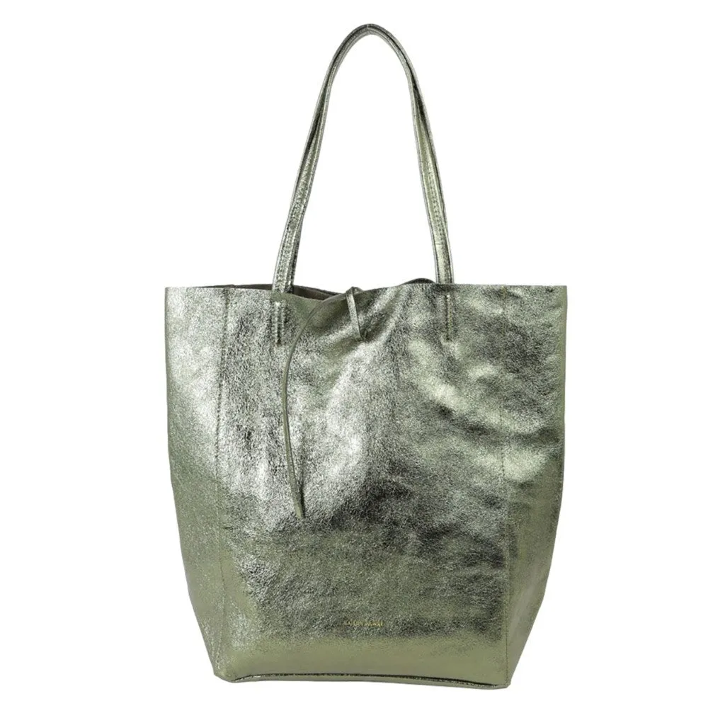 Maison Fanli Large Leather Tote Bag