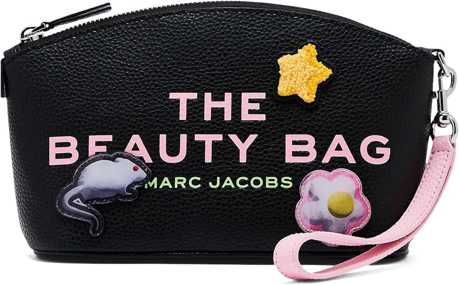 Marc Jacobs The Sticker Patch Beauty Bag, Black Multi