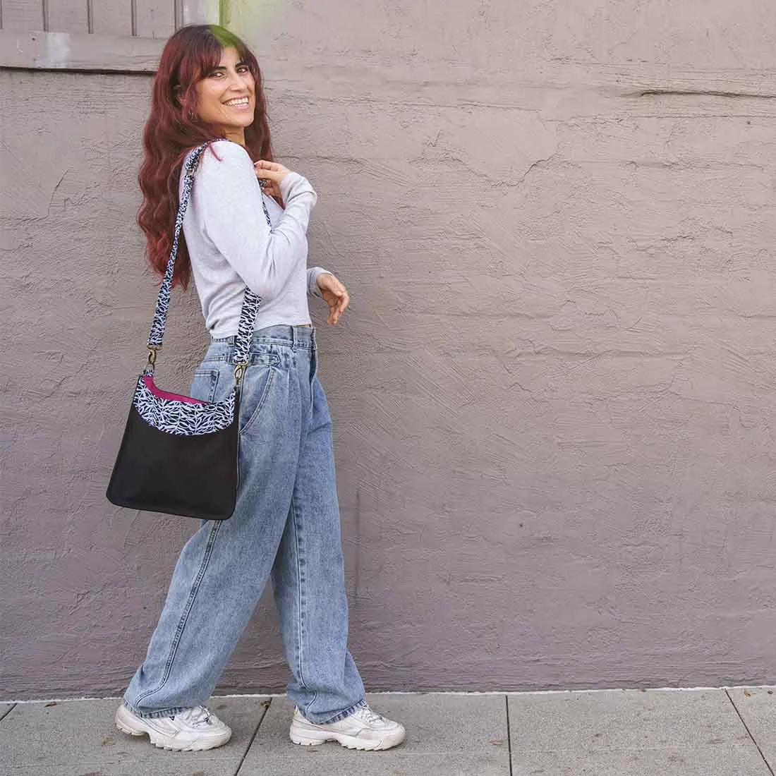 Medium Sling Crossbody -  Botanical Prints
