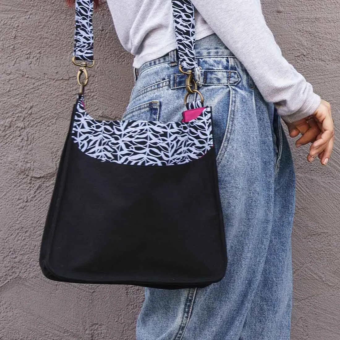 Medium Sling Crossbody -  Botanical Prints