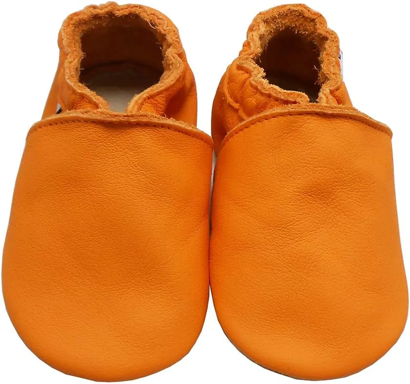 Mejale Baby Leather Shoes Infant Toddler Soft Sole Moccasins Shoes Boys Girls Pre-Walkers