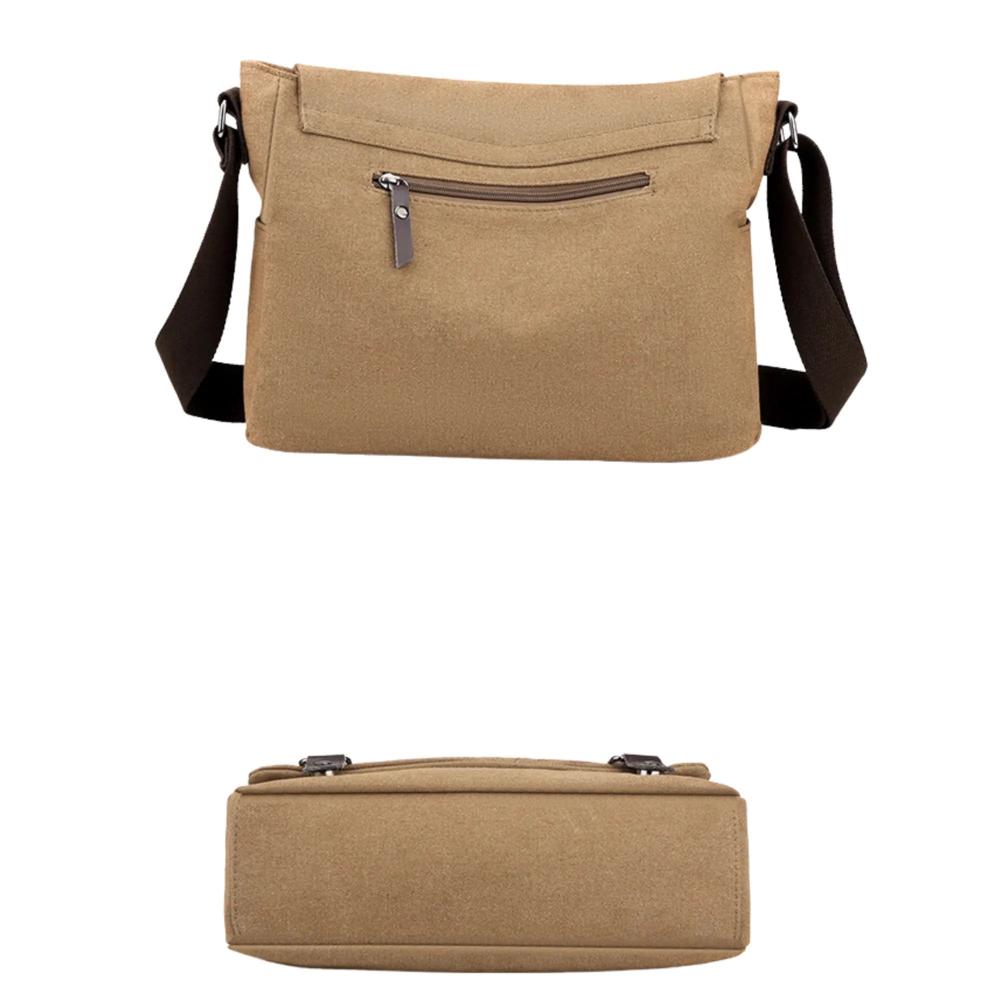 Men’s & Women’s Canvas Crossbody Messenger Satchel