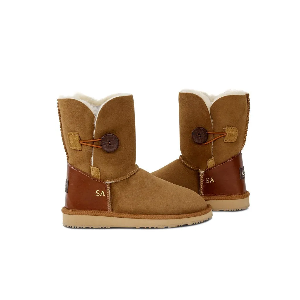 Men's Burleigh Button Mid Monogram