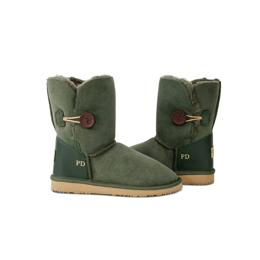 Men's Burleigh Button Mid Monogram