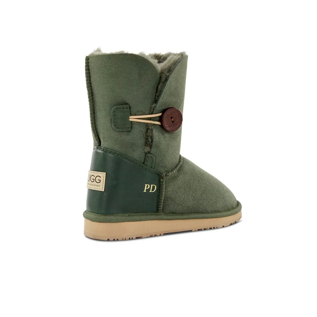 Men's Burleigh Button Mid Monogram