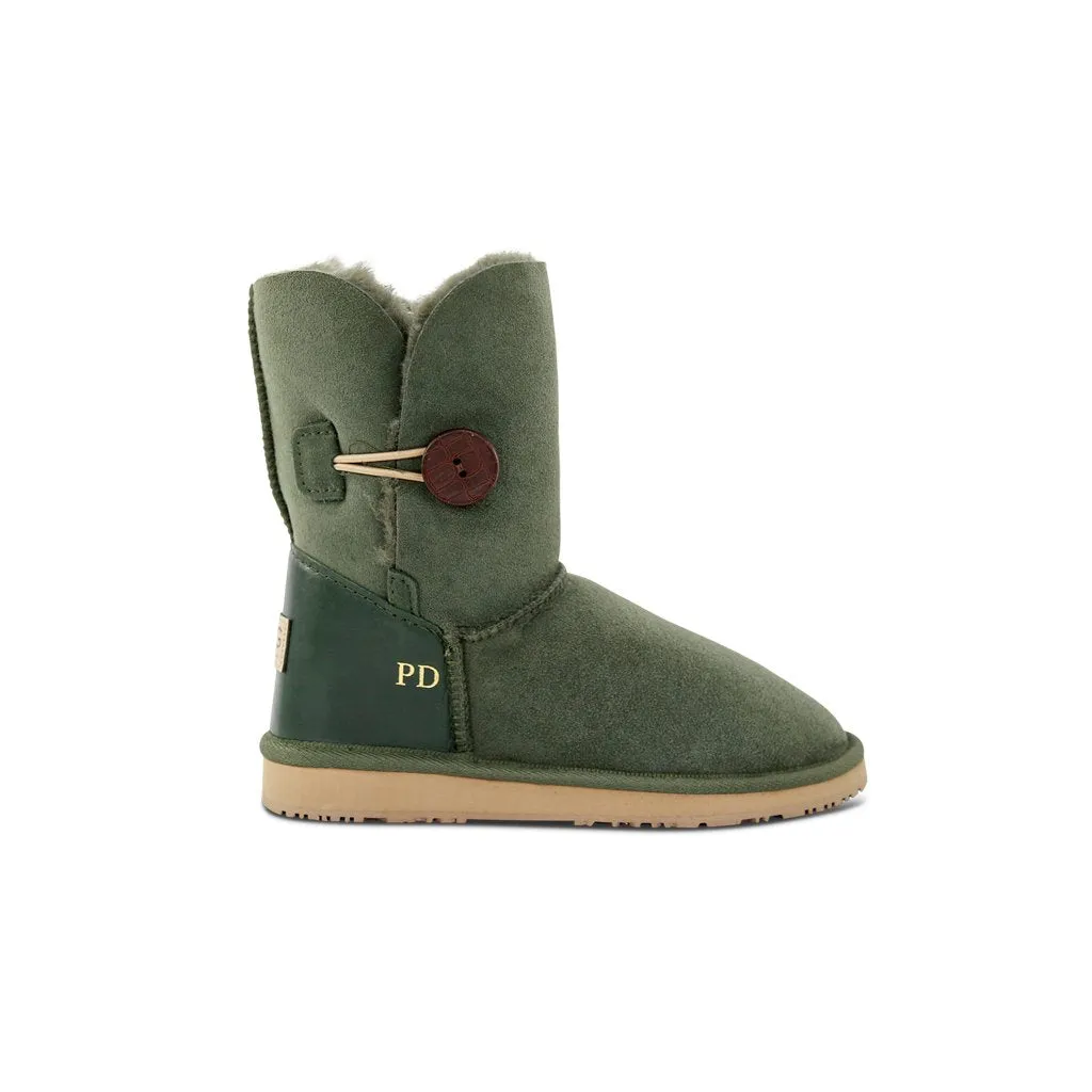 Men's Burleigh Button Mid Monogram