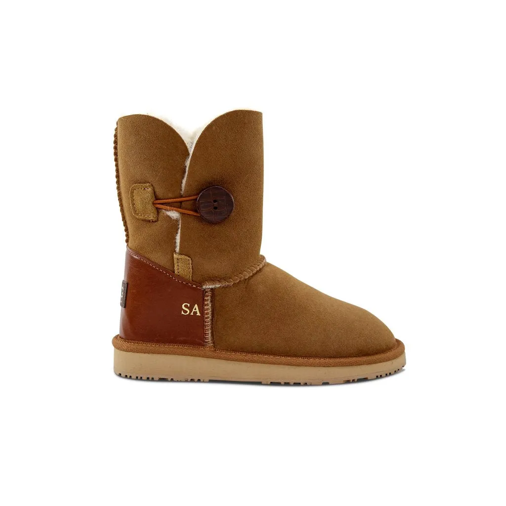 Men's Burleigh Button Mid Monogram