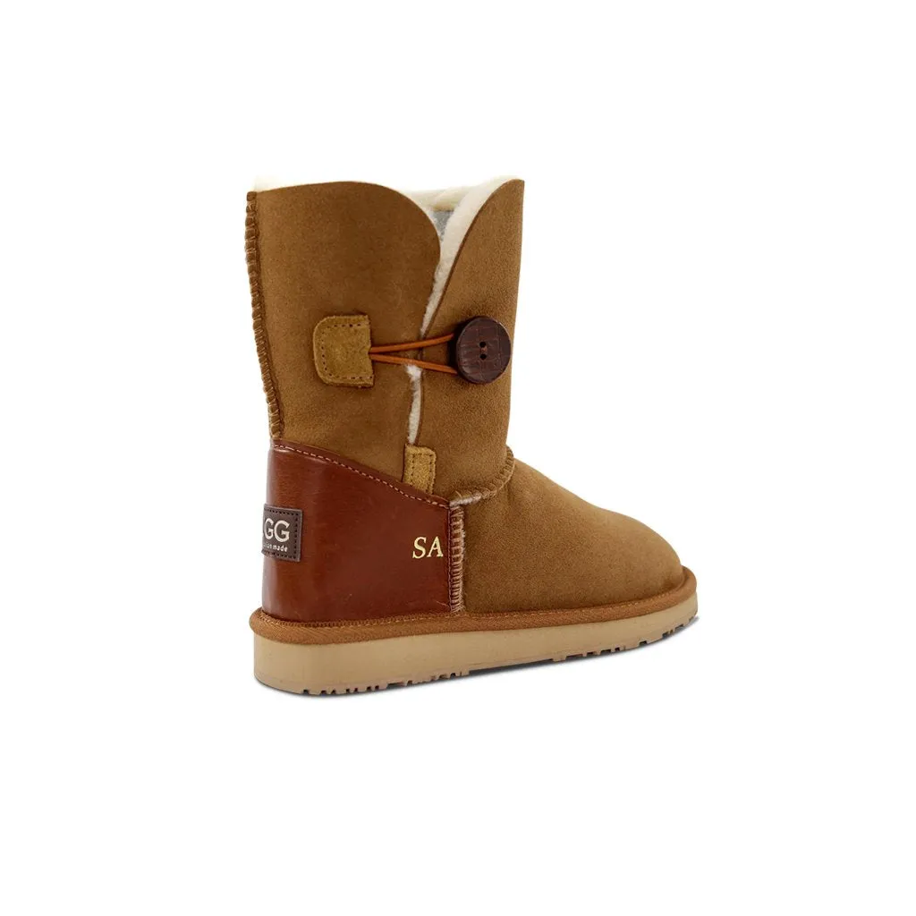 Men's Burleigh Button Mid Monogram