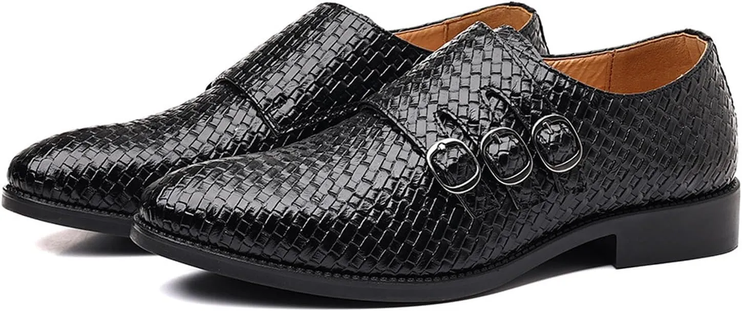 Men's Business Attire Casual Shoes British Pointed Solid Color Lace Up Leather Shoes Mens Casual Shoes 10