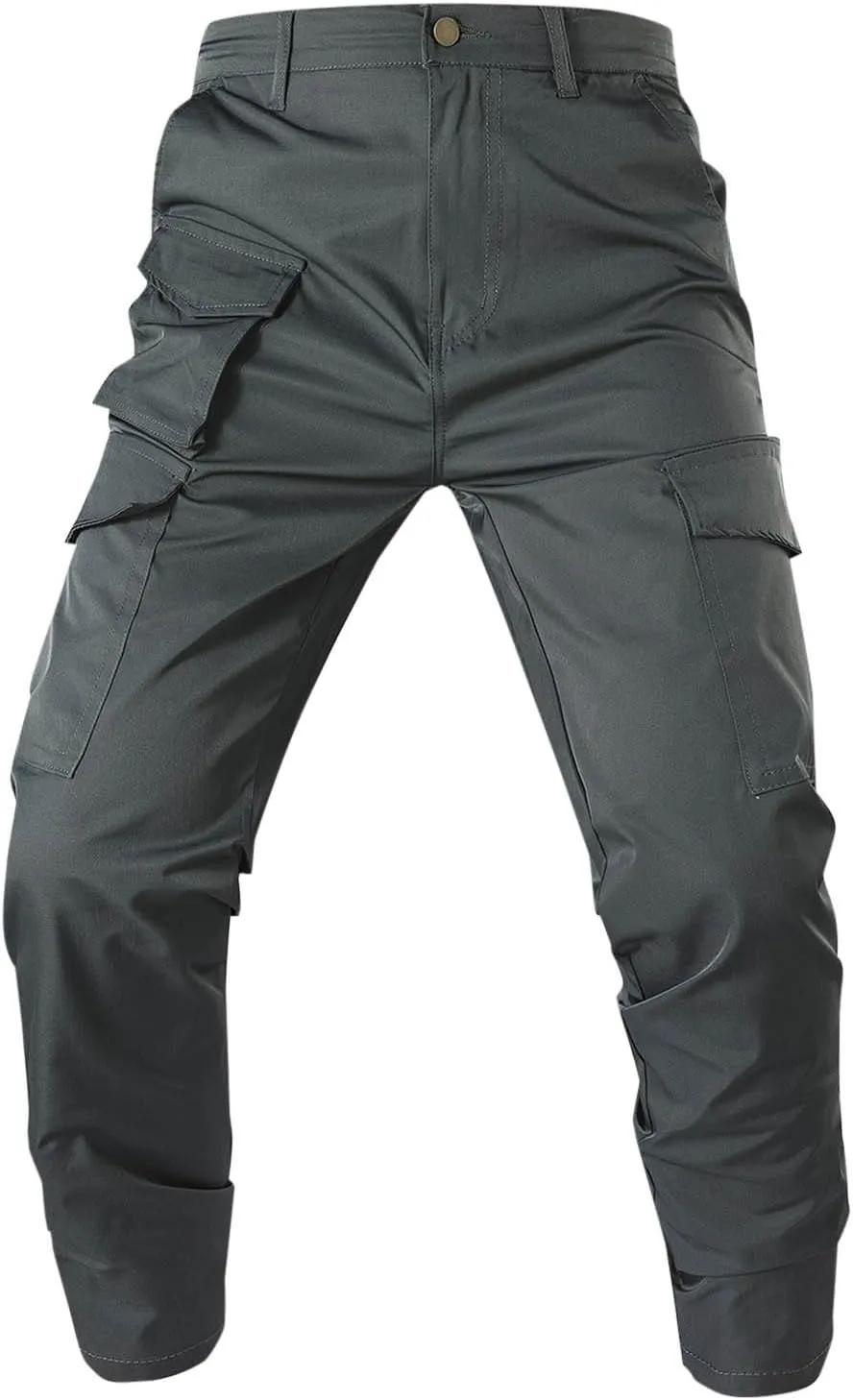 Men's Tactical Pants Multi Pockets Hiking Cargo Pants Stretch Outdoor Excursion Pants Work Motorcycle Trousers