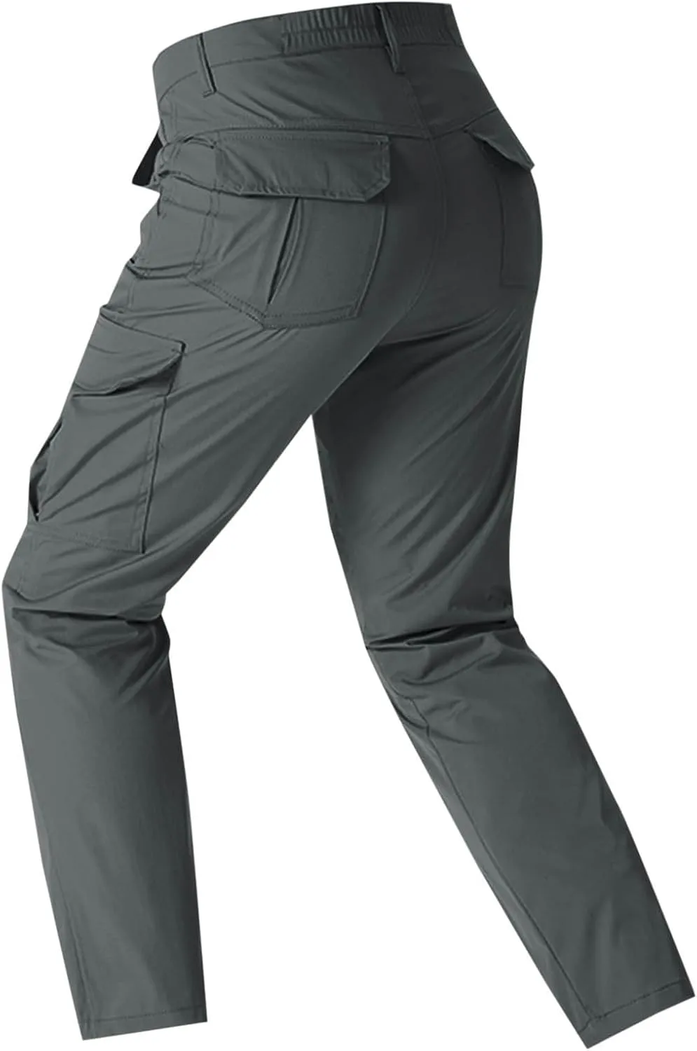 Men's Tactical Pants Multi Pockets Hiking Cargo Pants Stretch Outdoor Excursion Pants Work Motorcycle Trousers