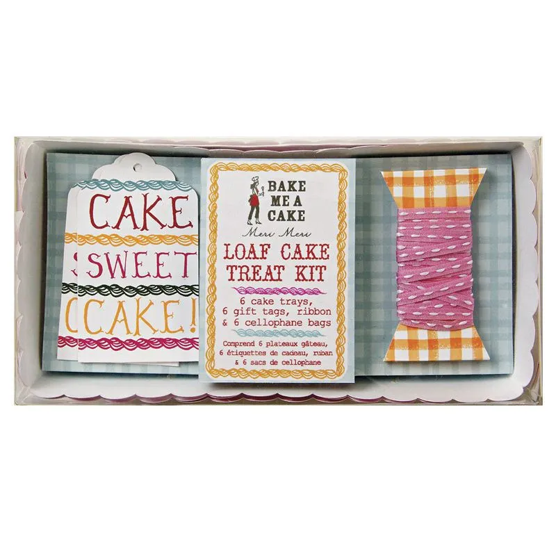 Meri Meri Loaf Cake Treat Kits - 6 pack (2 options)