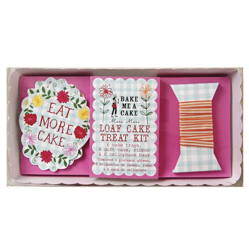 Meri Meri Loaf Cake Treat Kits - 6 pack (2 options)