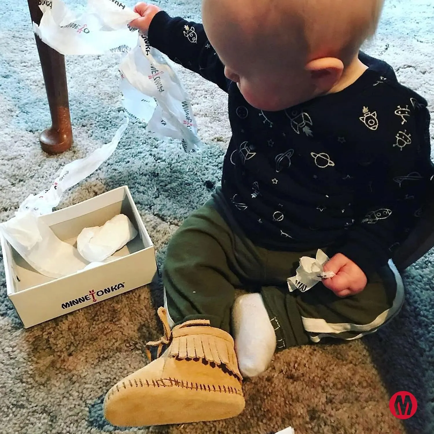 Minnetonka Fring Bootie (Toddler)