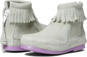 Minnetonka Girl's Back Zip Boot (Little Kid/Big Kid)