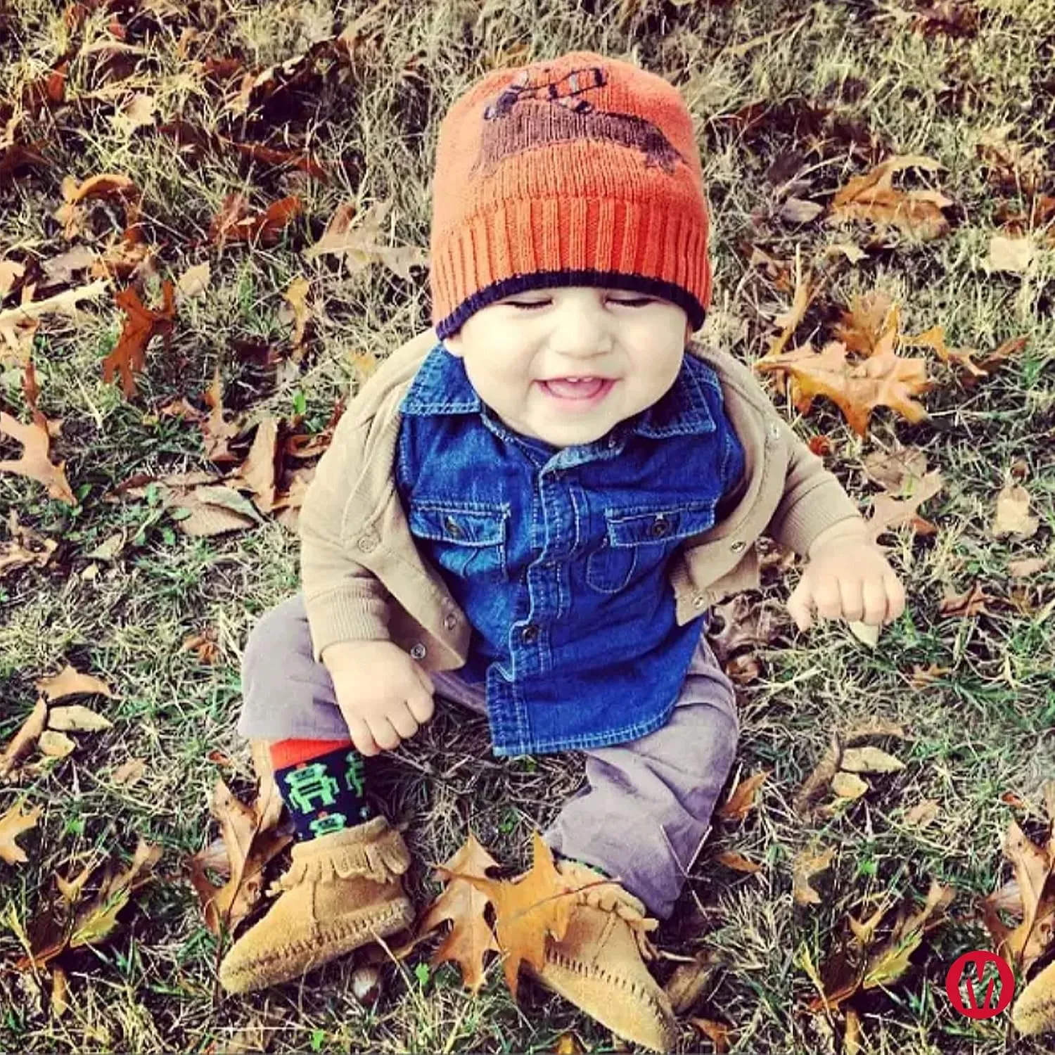 Minnetonka Velcro Back Flap Bootie (Toddler)