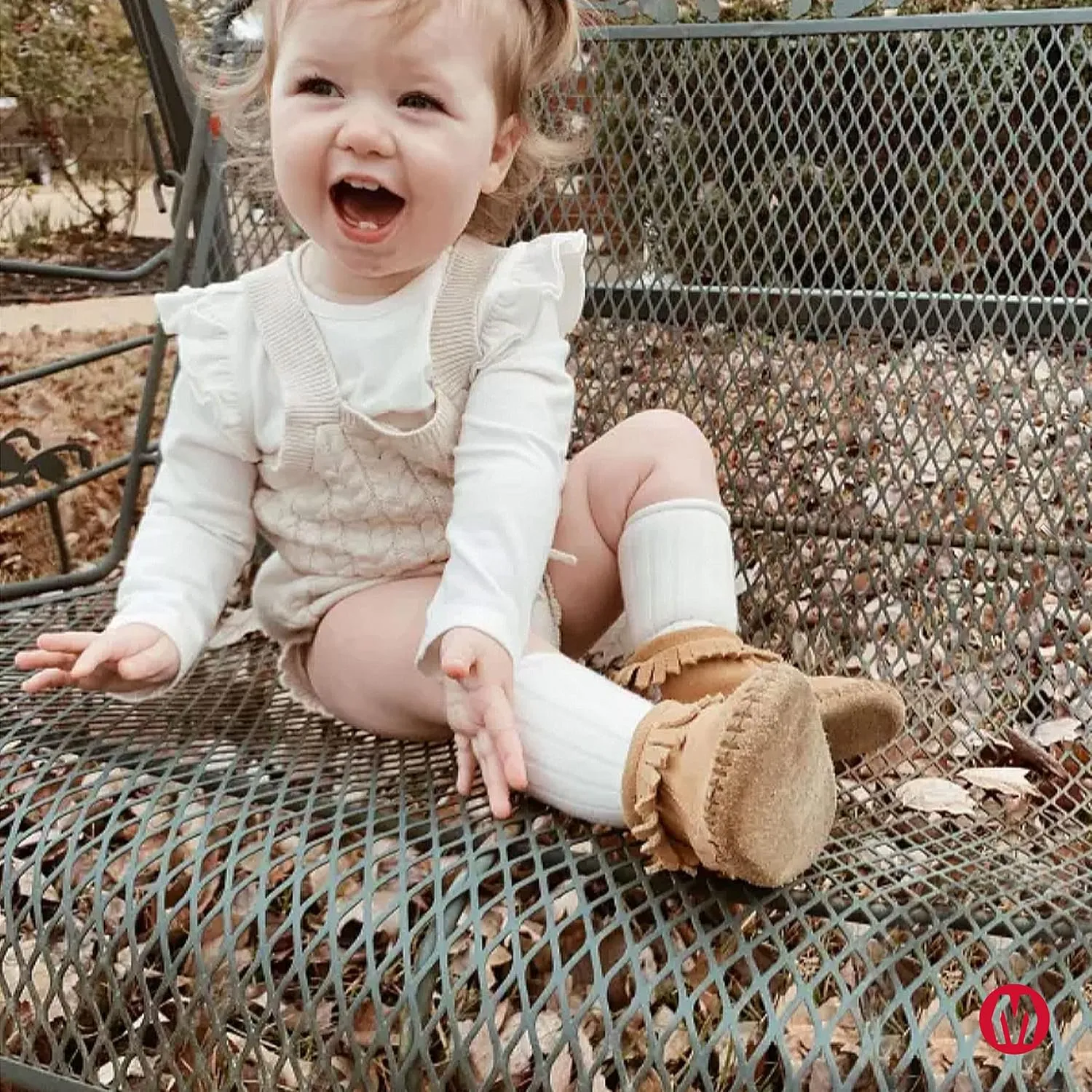 Minnetonka Velcro Back Flap Bootie (Toddler)