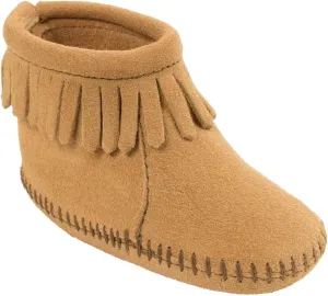 Minnetonka Velcro Back Flap Bootie (Toddler)