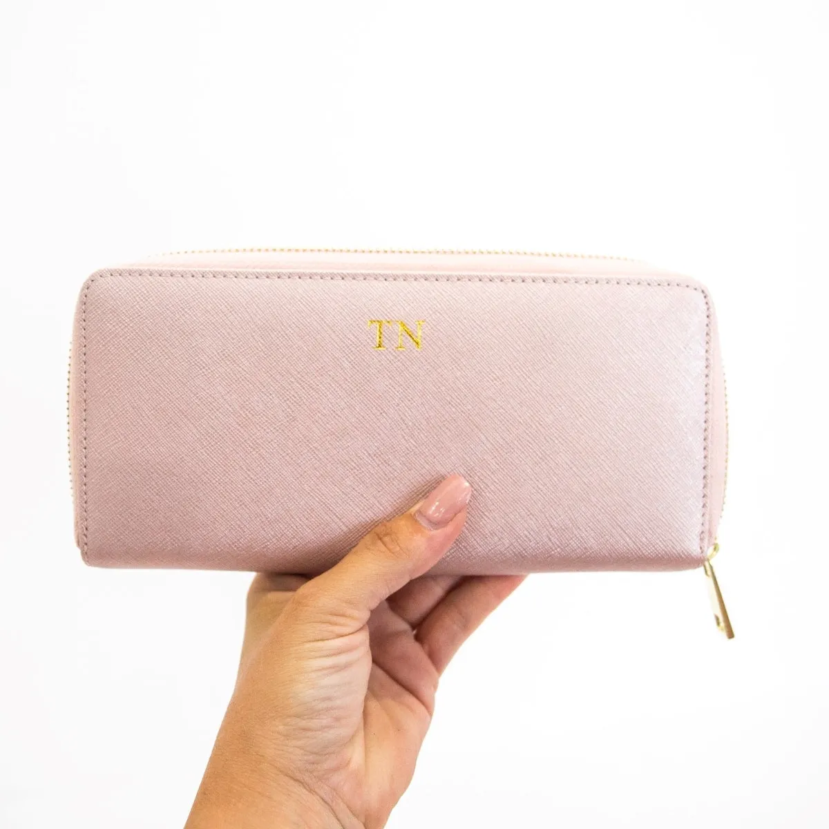 Miss Betty Leather Wallet Rose Gold