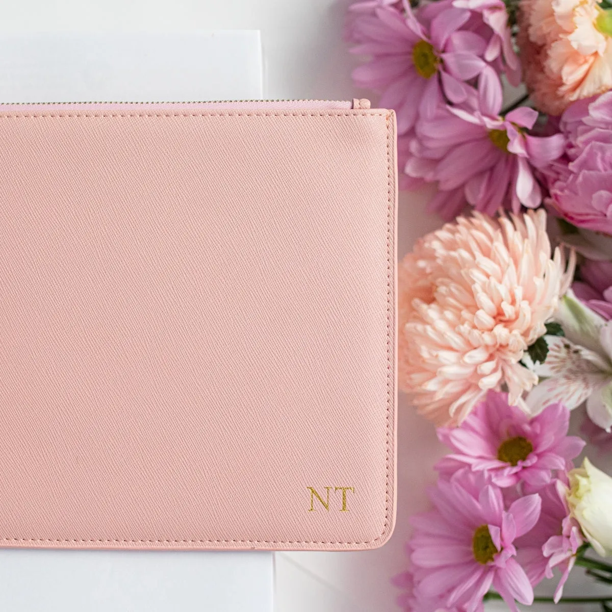 Miss London Pouch Dusty Pink