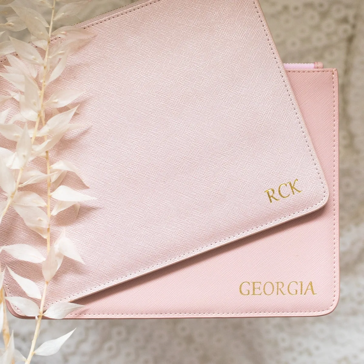 Miss London Pouch Dusty Pink