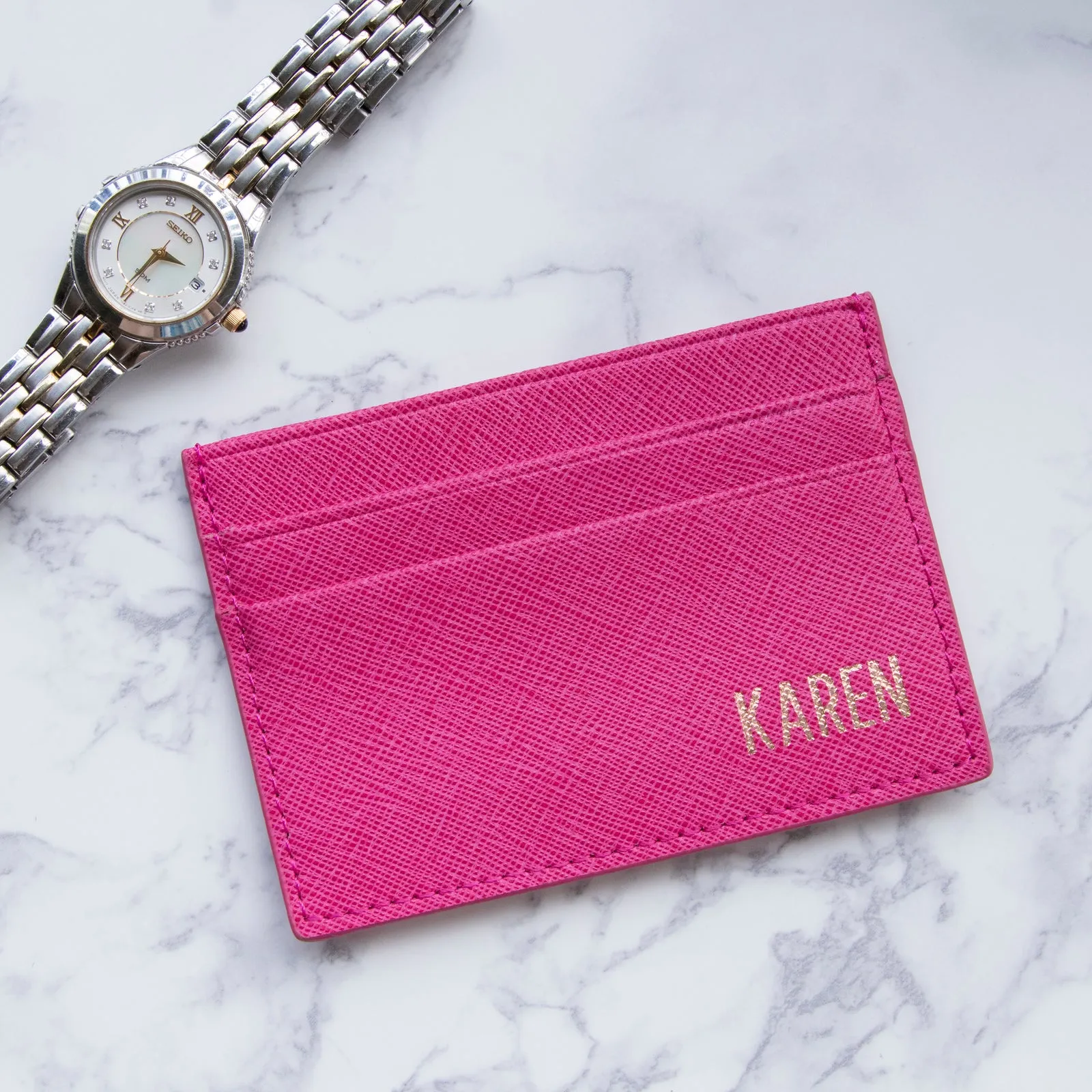 Miss Sophie Cardholder Hot Pink
