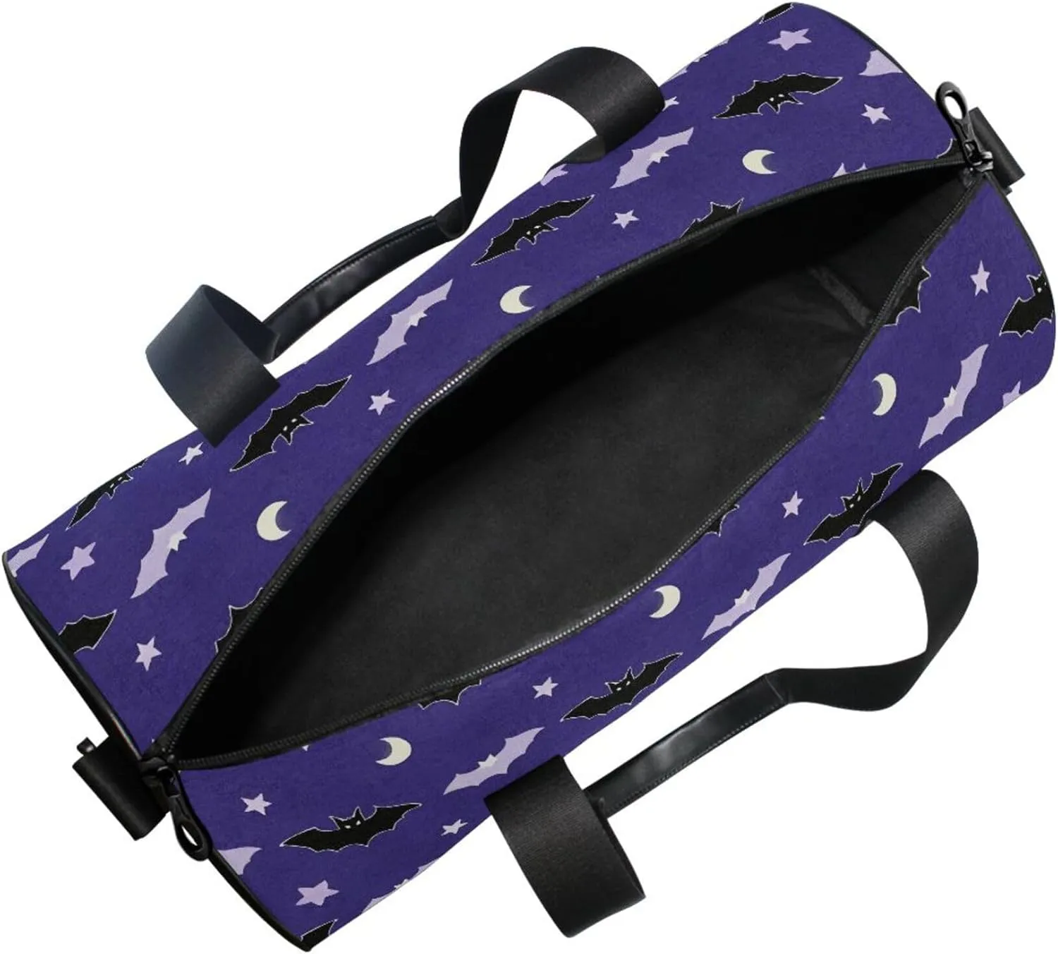 MNSRUU Sports Duffel Bags, Bats Thank The Moon Athletic Gym Bag Overnight Workout Travel Tote Luggage for Men Women Yoga