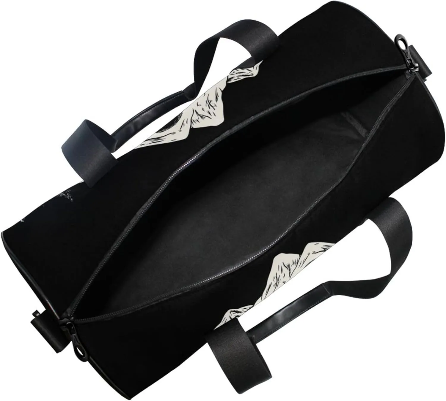 MNSRUU Sports Duffel Bags, Silhouette Of Gorillas Athletic Gym Bag Overnight Workout Travel Tote Luggage for Men Women Yoga