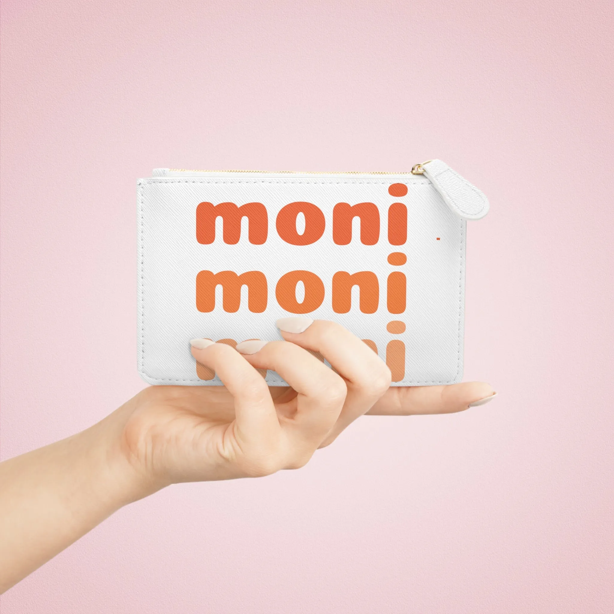 Moni/Money Mini Clutch Bag - orange