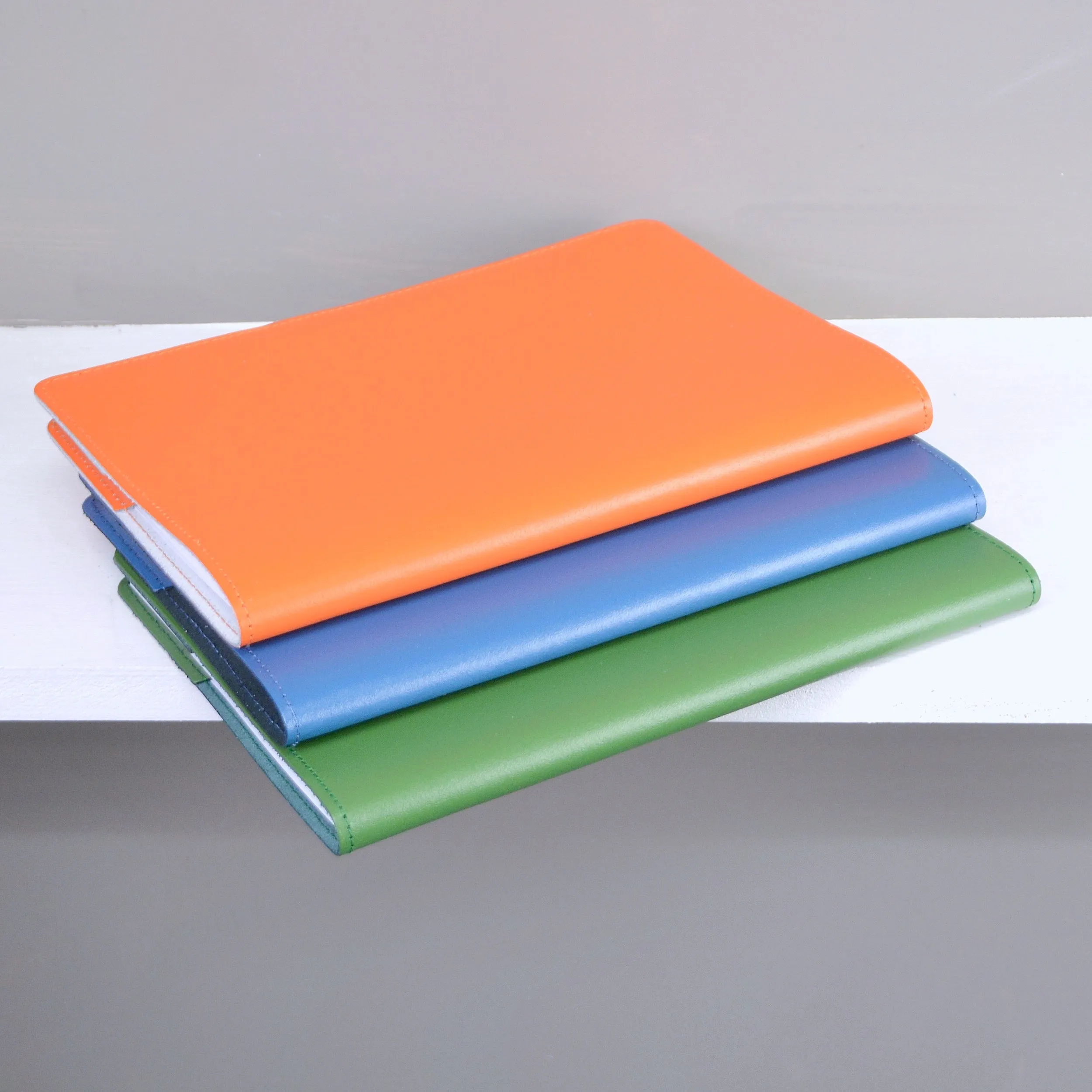 Monogram Leather A5 Notebook in Presentation Box