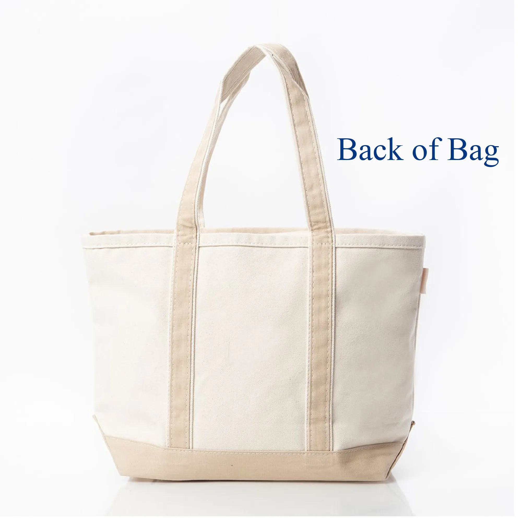 Monogrammed Engraved Font Tote Bag