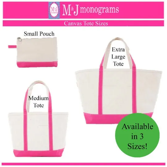 Monogrammed Engraved Font Tote Bag