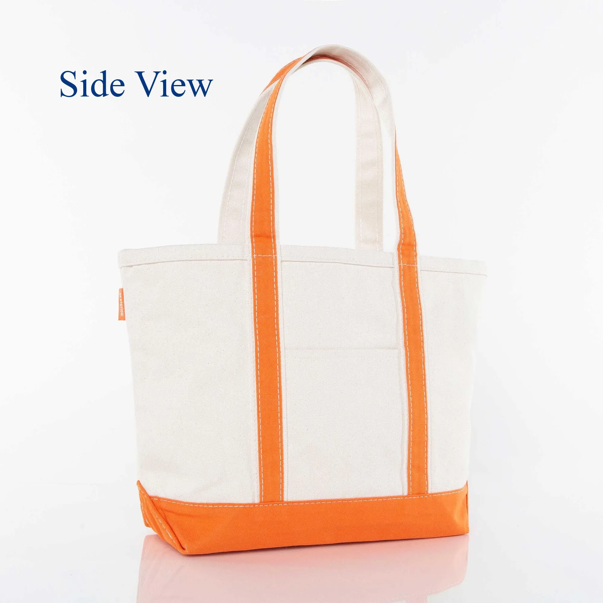 Monogrammed Engraved Font Tote Bag