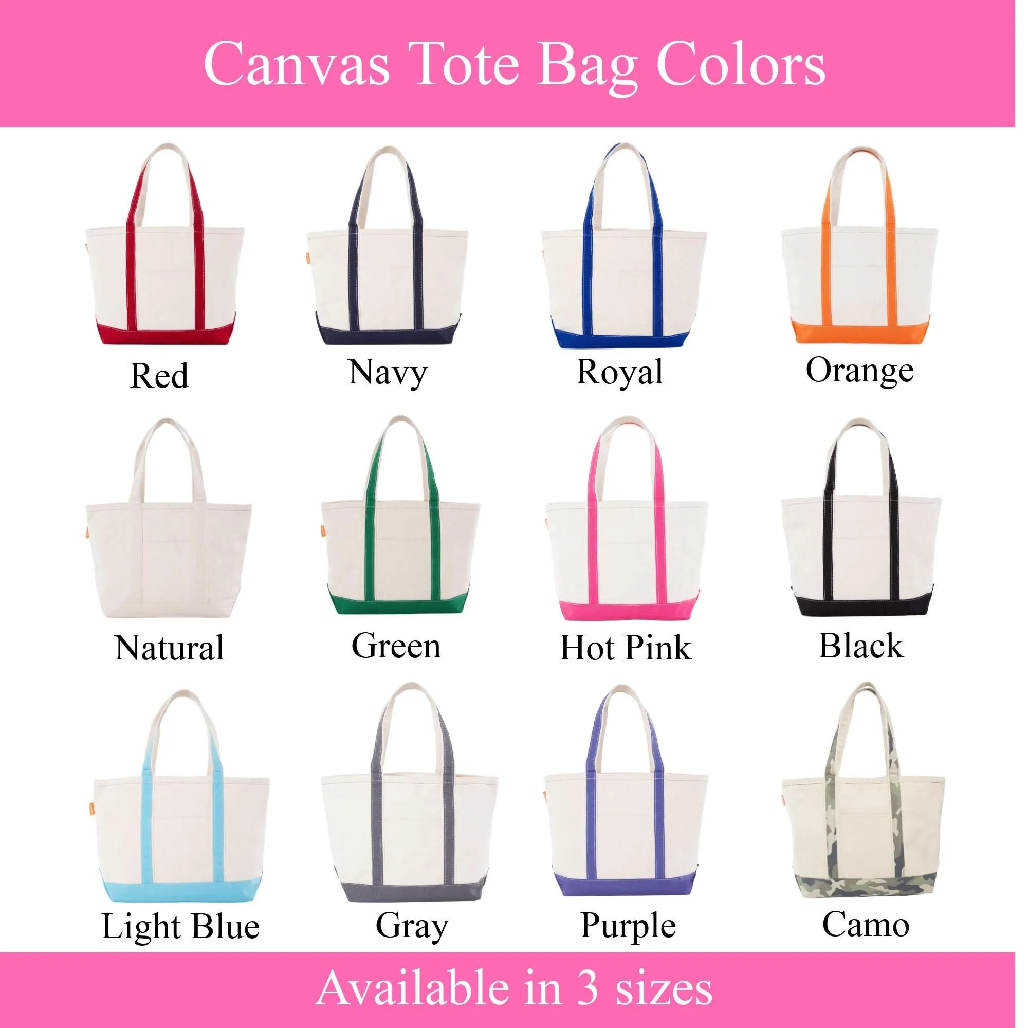 Monogrammed Engraved Font Tote Bag
