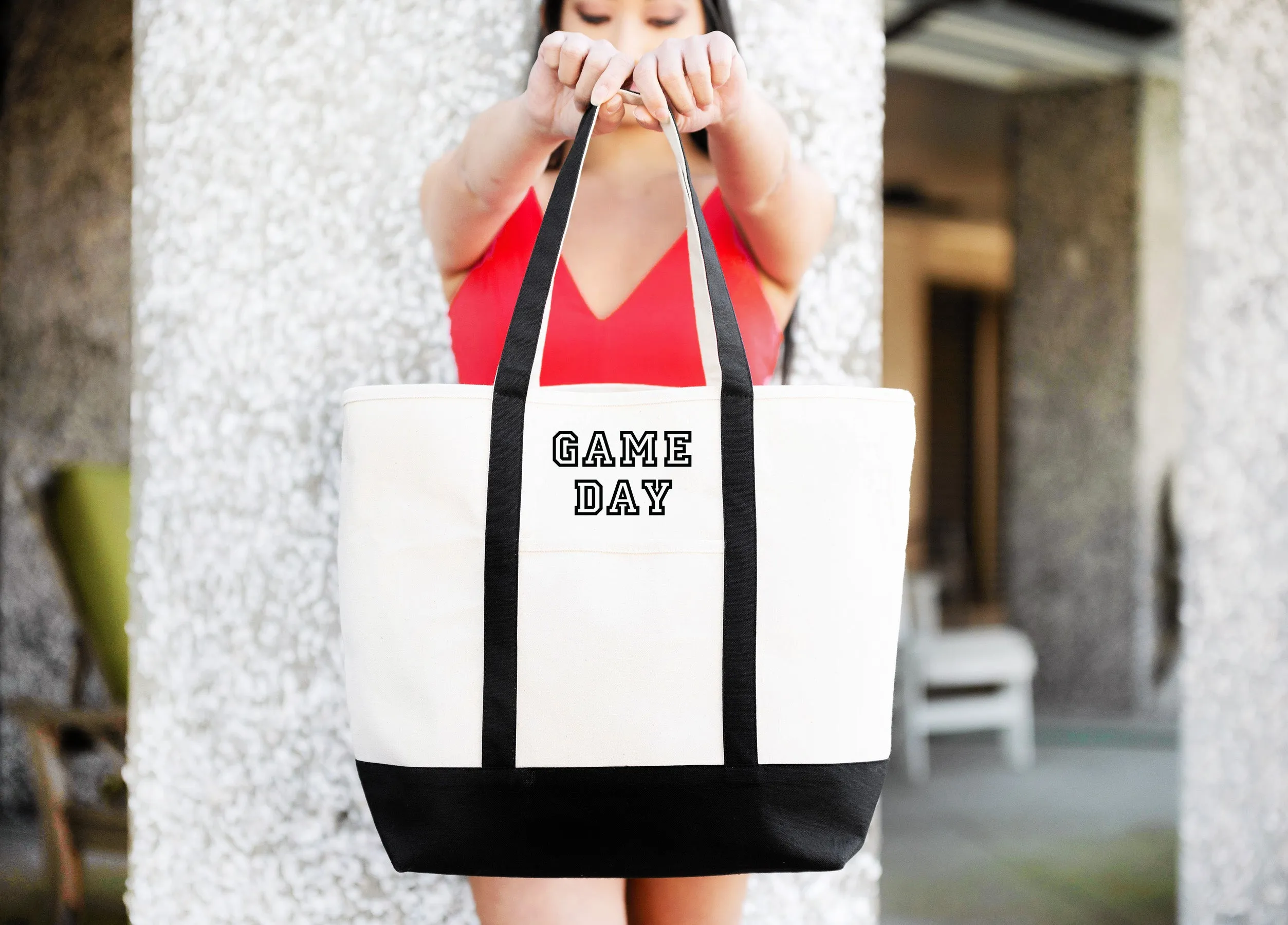 Monogrammed Everyday Totebag