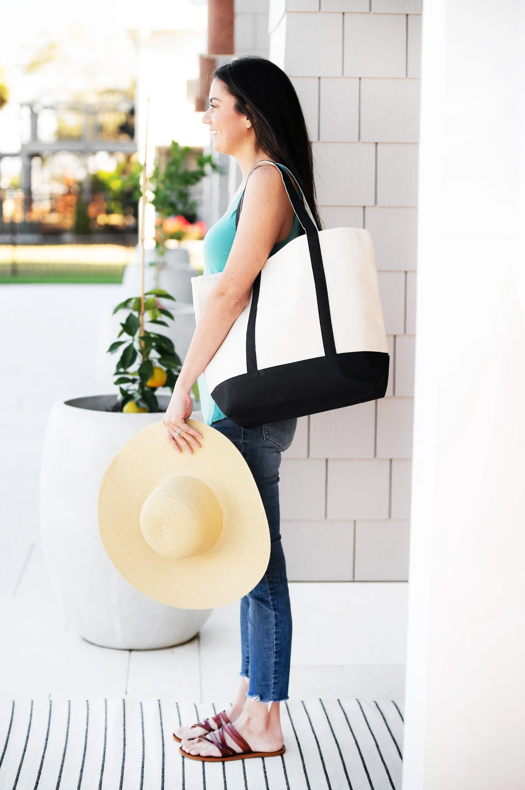 Monogrammed Everyday Totebag