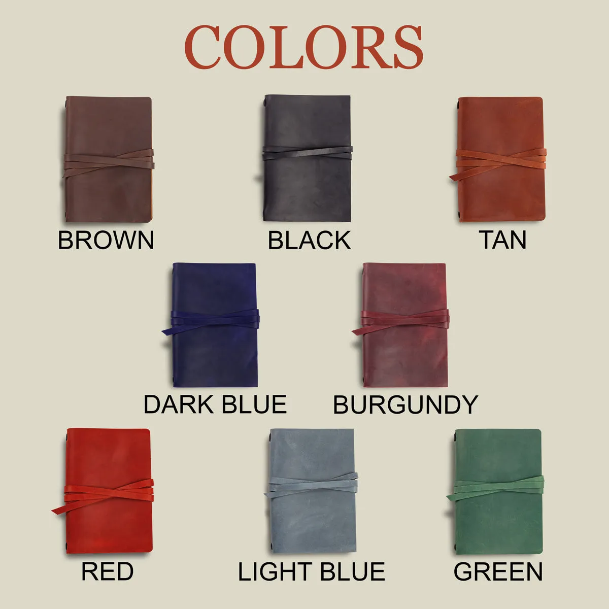 Monogrammed Leather Journal Christian Journal Notebook