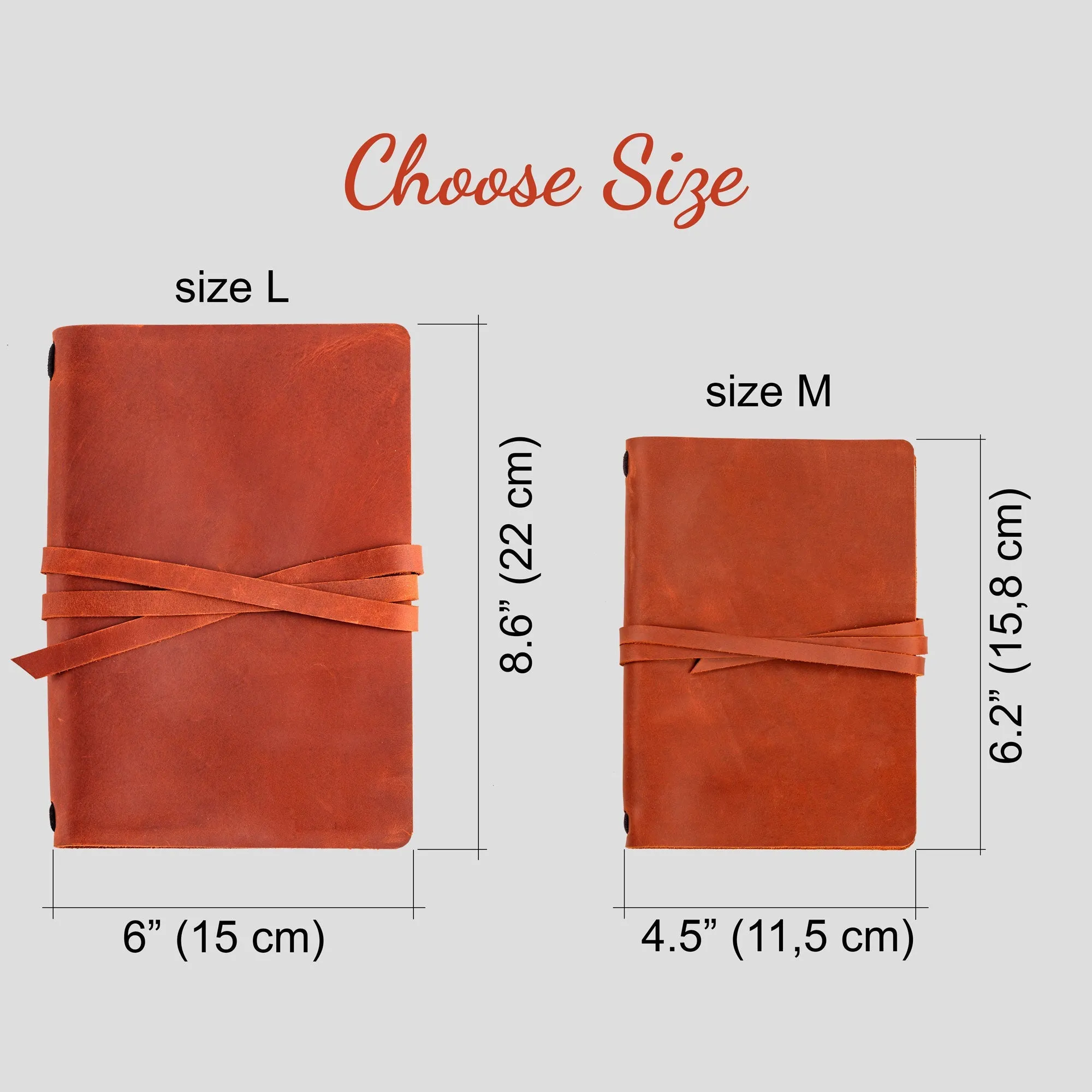 Monogrammed Leather Journal Christian Journal Notebook