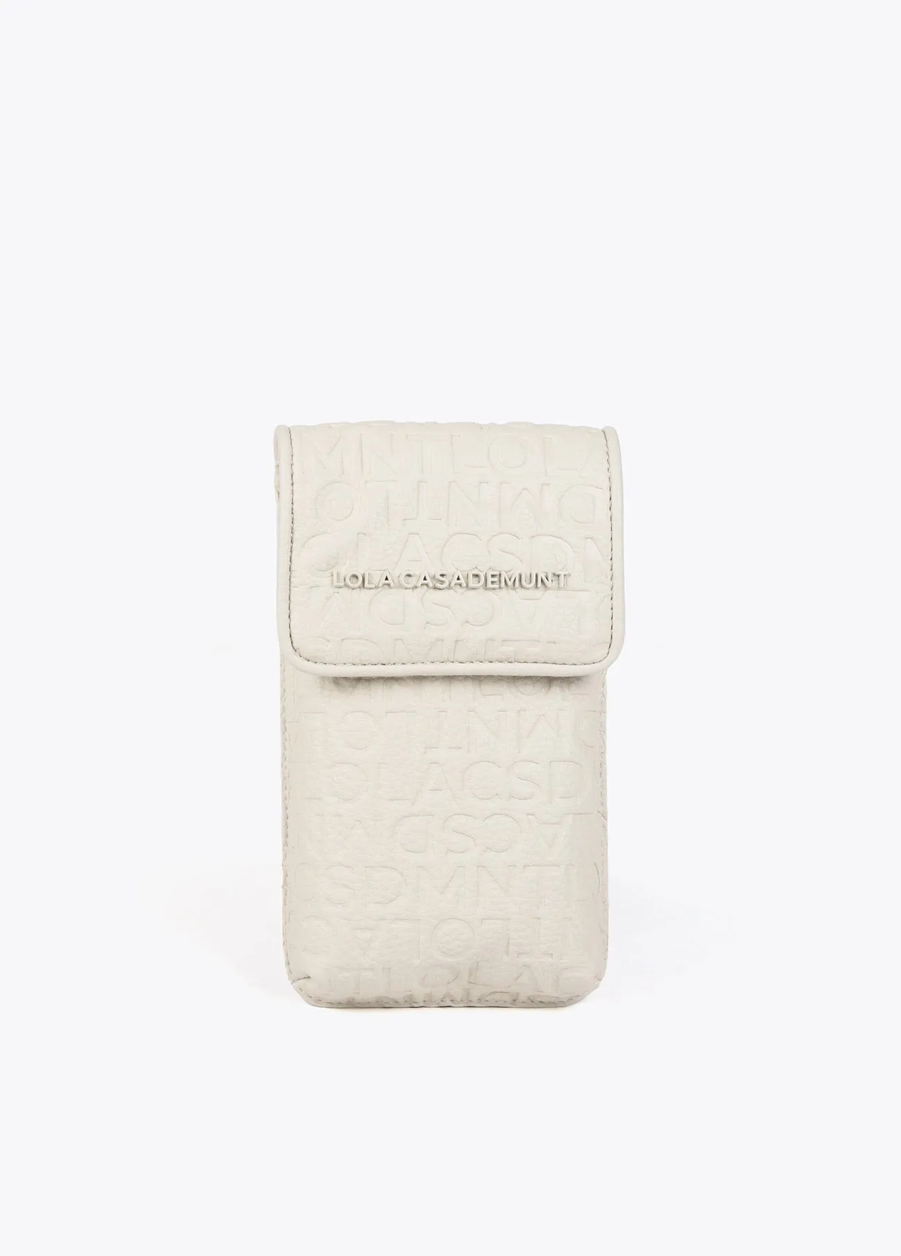 Monogrammed mobile phone bag