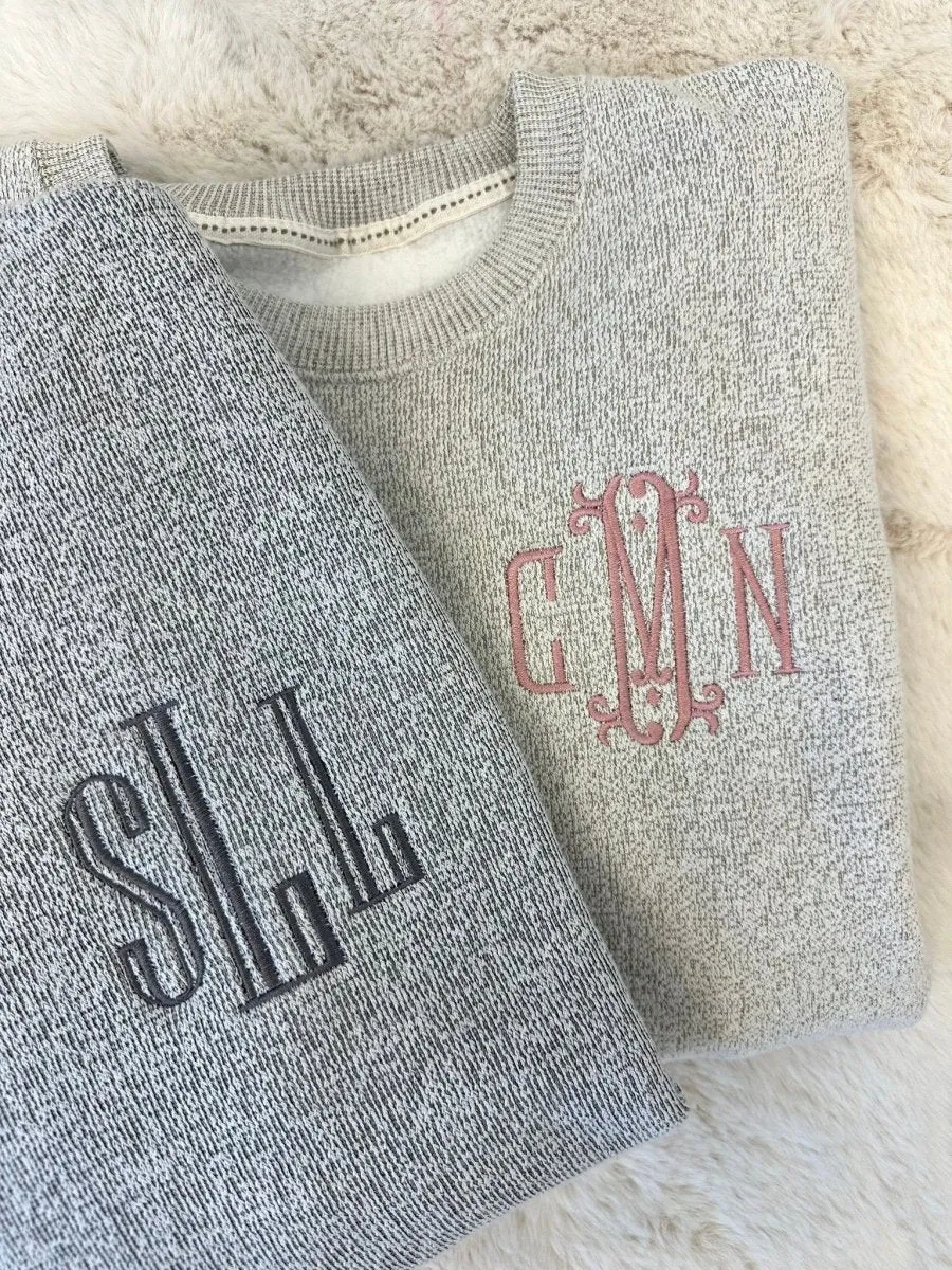 Monogrammed Nantucket Knit