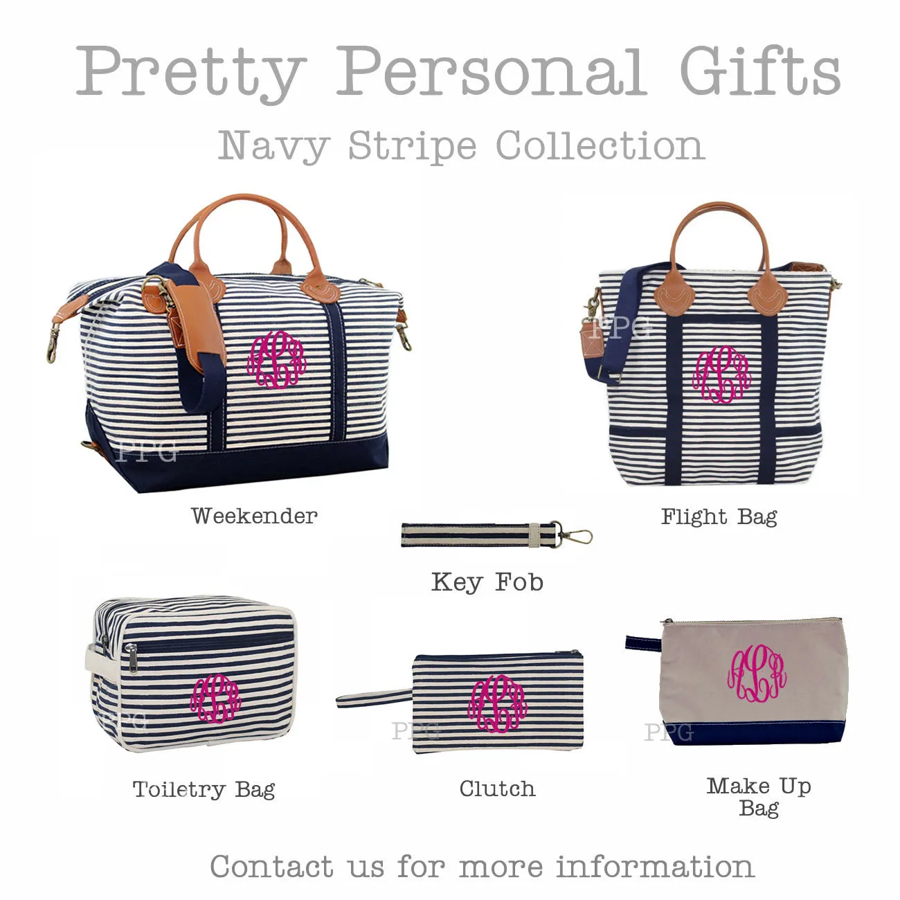Monogrammed Toiletry Bag