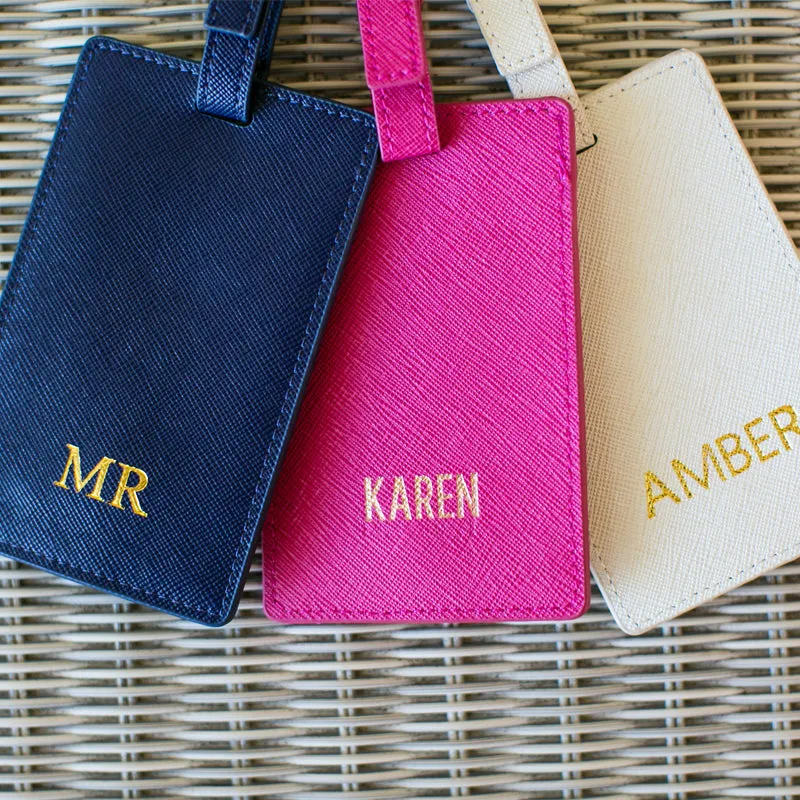 Mr Spector Luggage Tag Navy