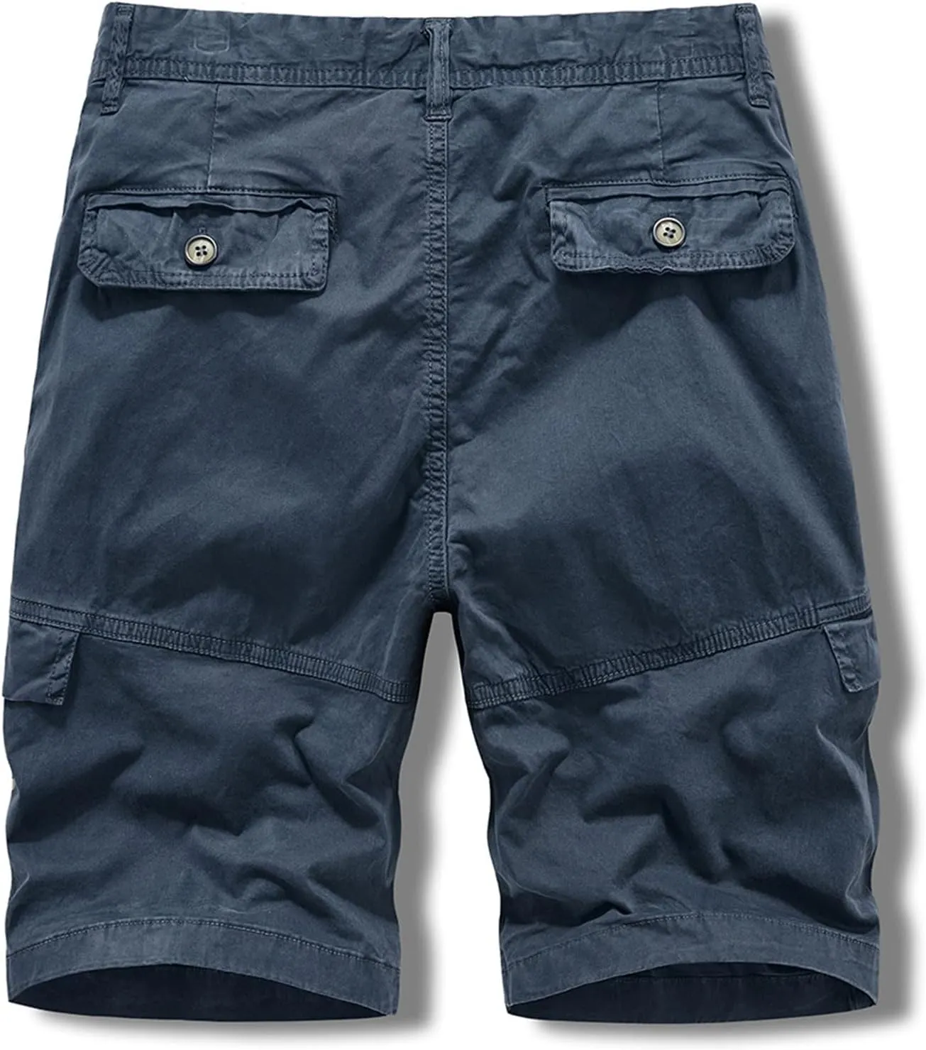 Muscularfit Shorts Men Casual Cotton Solid Multi Pockets Cargo Shorts Summer Outdoor Fashion Work Utility Tooling Shorts 2023