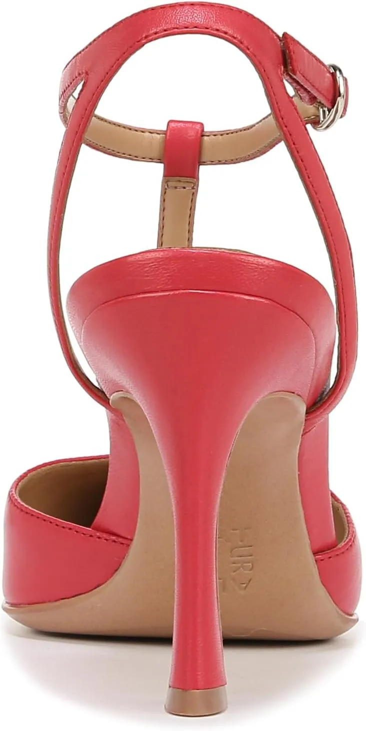 Naturalizer Women's Astrid Pointed Toe T-Strap Pump