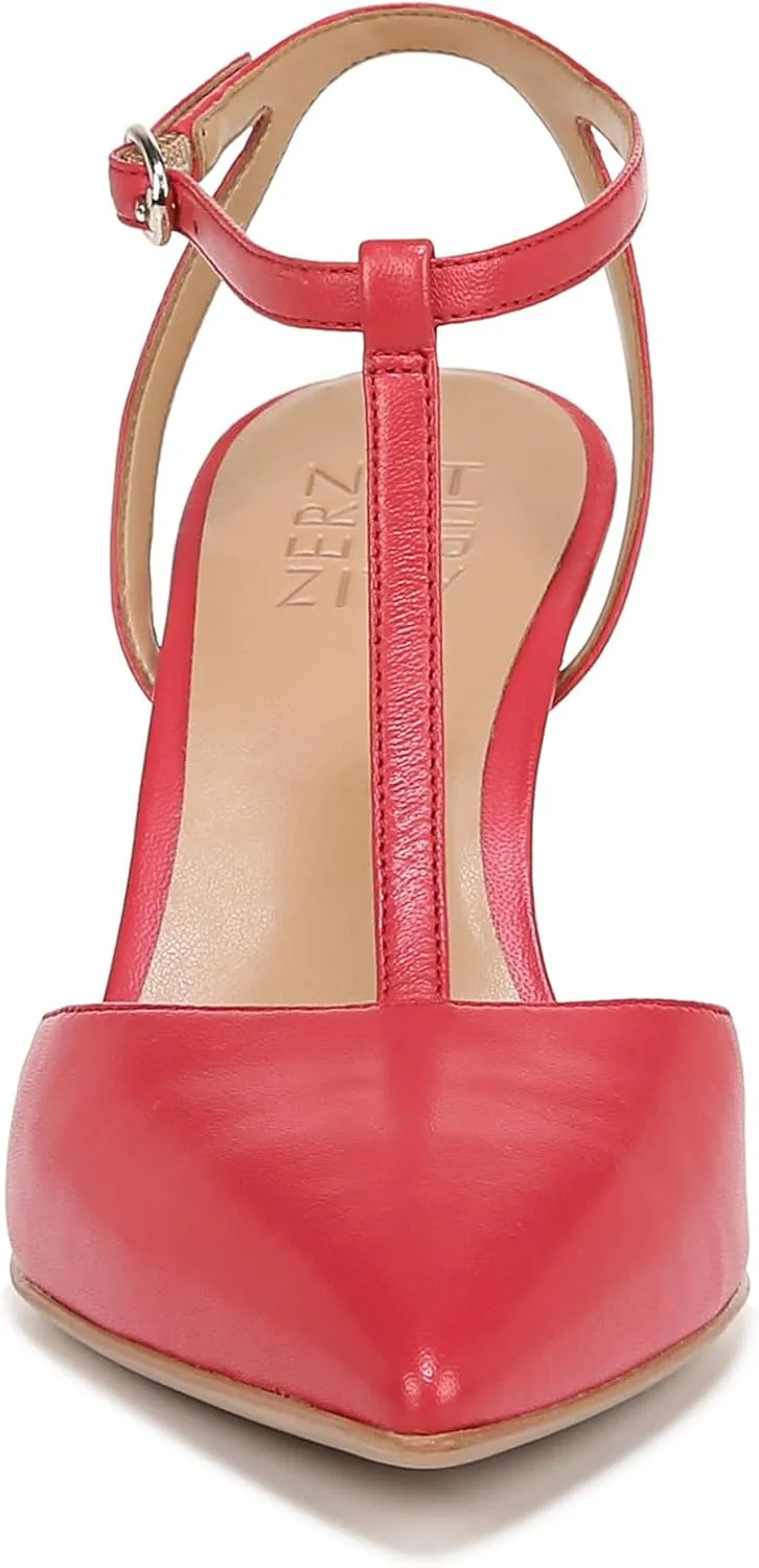 Naturalizer Women's Astrid Pointed Toe T-Strap Pump