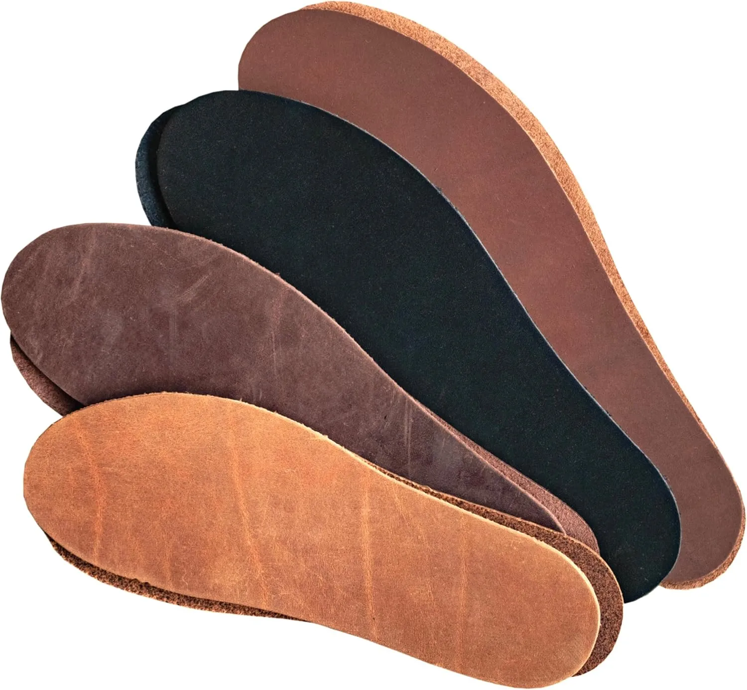 Nicks Boots Leather Insole, Standard, Men’s Shoe Size 12-13.5, Handcrafted in USA, Trim to Fit, Shapes to Your Foot for Extra Comfort