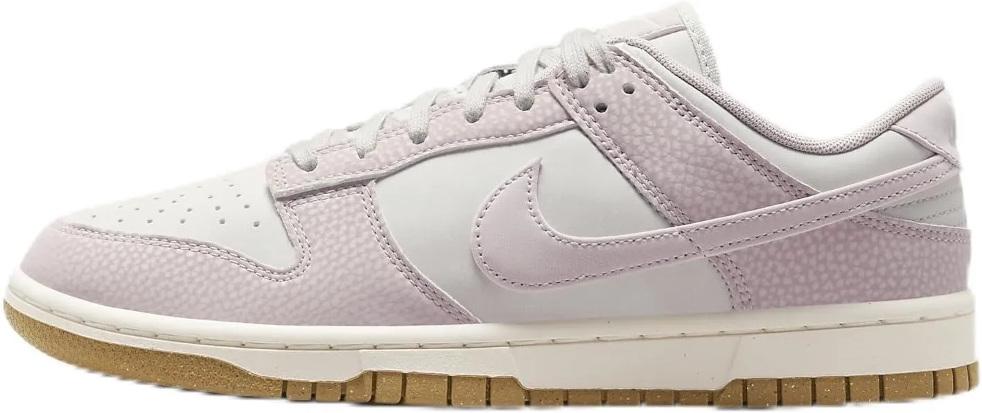 Nike Dunk Low Premium Next Nature Women's Shoes (FN6345-001, Light Bone/Gum Light Brown/Sail/Platinum Violet) Size 10.5