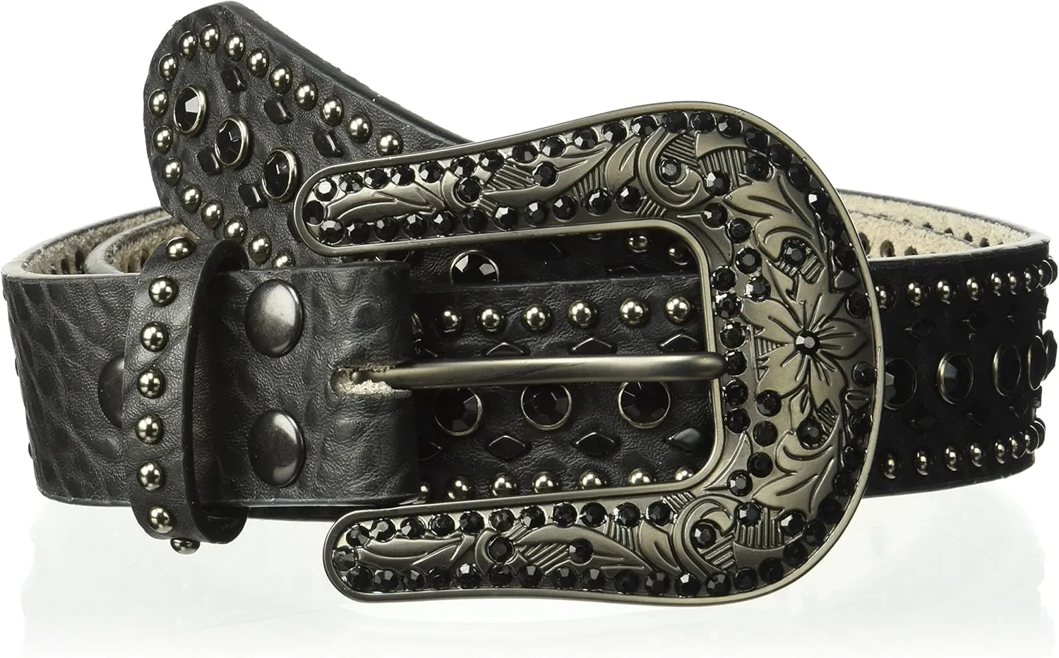 Nocona Belt Co. Women's Tone Bling Center Belt
