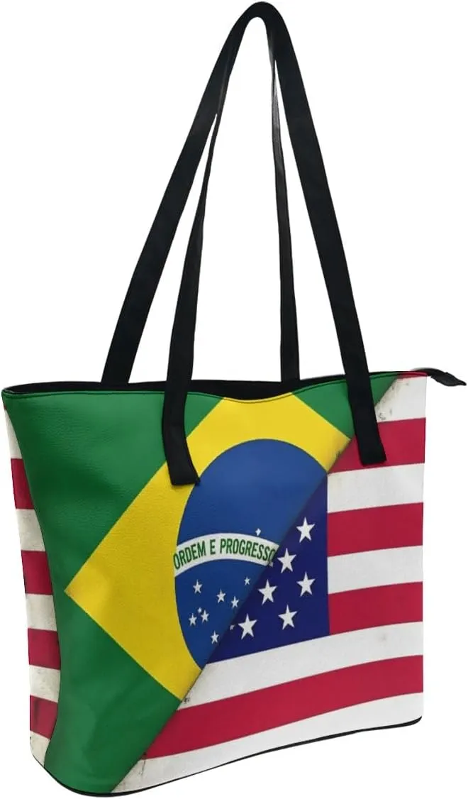 Novelty Handbag for Adults, Women's Large Capacity Tote Bag Laptop Bags with Compartment for Business